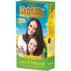 Creme Alisante Hairlife Liso & Natural Un