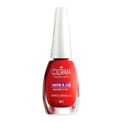 Esmalte Colorama Tapete Vermelho Verniz & Cor 8Ml