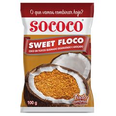Coco Ralado Sweet Flococo Queimado 100G