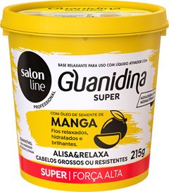 Creme Para Relaxamento Salon Line Guanidina Oleo De Semente De Manga 215Gr