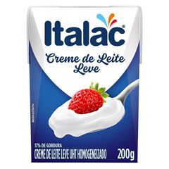 Creme De Leite Italac Leve 200Gr