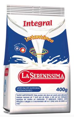 Leite Em Po Laserenissima Instantaneo Integral 400Gr