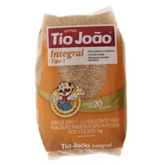 Arroz Tio João Integral 1Kg
