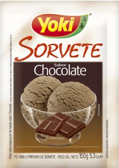 Preparo P/ Sorvete Yoki Chocolate 150G