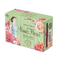Sabonete Perfumado Finissimas Essencias Alma De Flores 130G