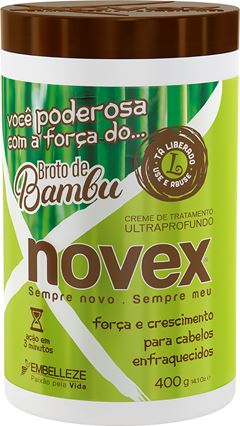 Creme De Tratamento Novex Broto De Bambu 1Kg