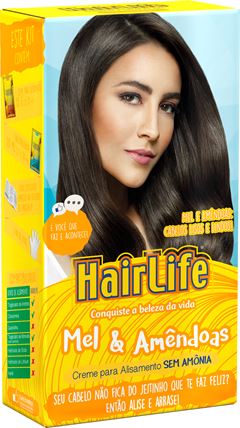 	CREME DE ALISAMENTO HAIRLIFE MEL AMENDOAS KIT	