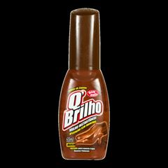 Polidor De Sapato Líquido Marrom Q Brilho Frasco 60Ml