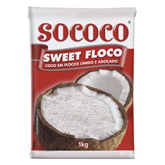 Coco Ralado Sococo Sweet Flocos 1Kg