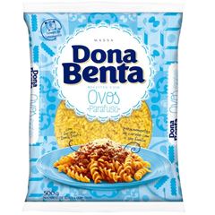 Macarrão Com Ovos Dona Benta Parafuso 500G
