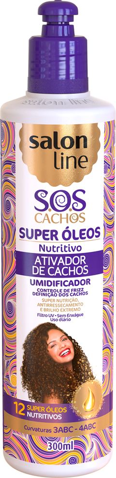 Ativador De Cachos Salon Line Nutritivo 300Ml