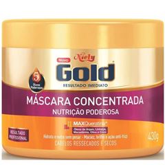 MASCARA CONCENTRADA NIELY GOLD NUTRICAO PODEROSA 430G