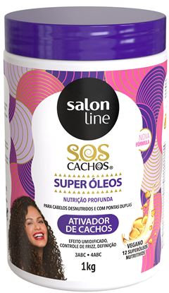 Creme Salon Line Ativador De Cachos 1Kg