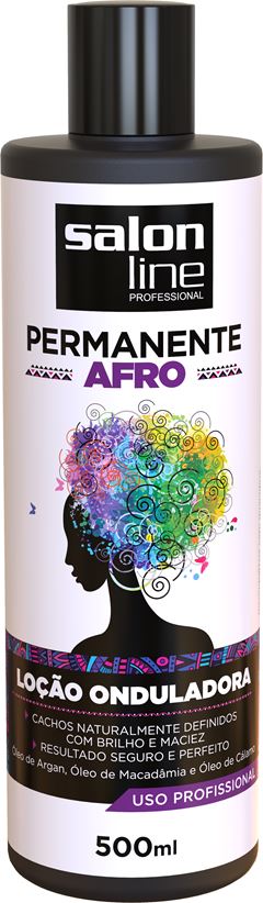 LOCAO AFRO SALON LINE PERMAN ONDULAD 500ML