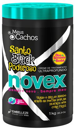 CREME TRATAMENTO NOVEX M CACHOS BLACK 1KG