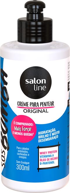 Creme Para Pentear Salon Line Bomba Crescimento 300Ml