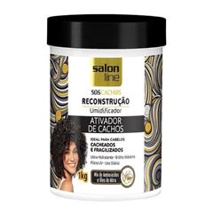 Ativador de Cachos Salon Line Sos Reconstrução 1Kg