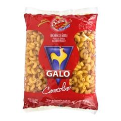 Massa Caracolino Semola Galo 500Gr
