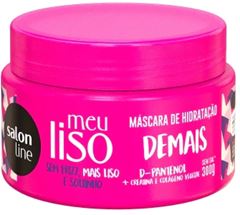 MASCARA CAPILAR SALON LINE MEU LISO DEMAIS 300G