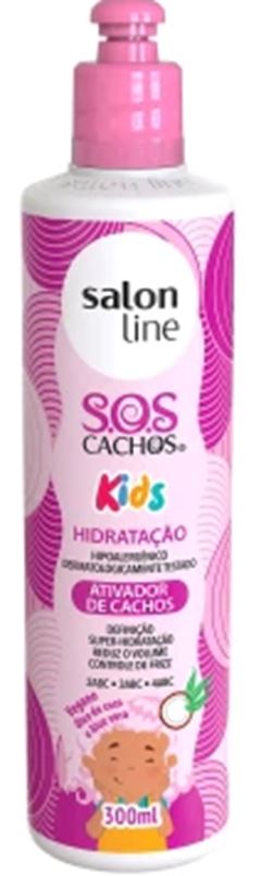 Ativador de Cachos Salon L Sos Kids 300Ml