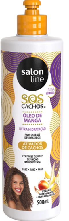 Ativador de Cachos Salon L Sos Umidif 500Ml
