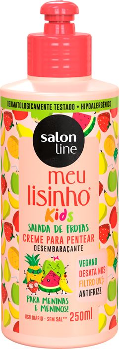Creme Pentear Salon Line Meu Lisinho Kids Salada De Frutas 250Ml