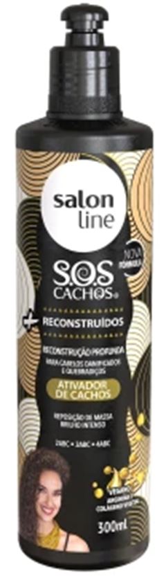 Ativador Cachos Salon Line Arginina
