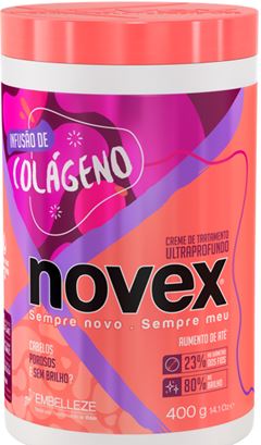Creme De Tratamento Ultraprofundo Novex Infusão De Colágeno Pote 400G