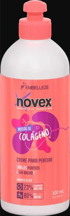 Creme Para Pentear Novex Infusao Colageno 300Ml