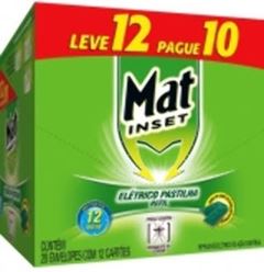 Refil Mat Inset Eletrico Pastilhas Leve 12 Pague 10