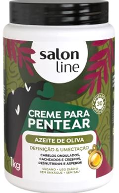 Creme Para Pentear Salon Online Azeite Oliva 1Kg