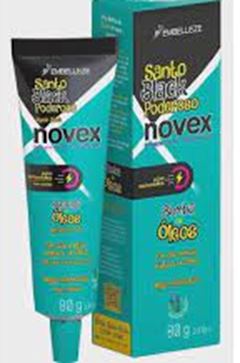Hidratação Novex Recarga De Óleos Santo Black Poderoso 80G