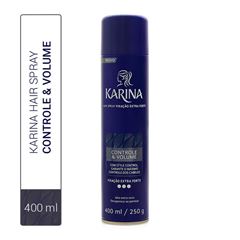 FIXADOR KARINA HAIR SPRAY EXT FORT 400ML
