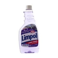 Limpa Vidro Limpol 500Ml 4 Em 1 Refil Com Álcool