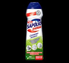 Saponáceo Cremoso Multiuso Limão Bom Bril Sapólio Radium Frasco 450Ml