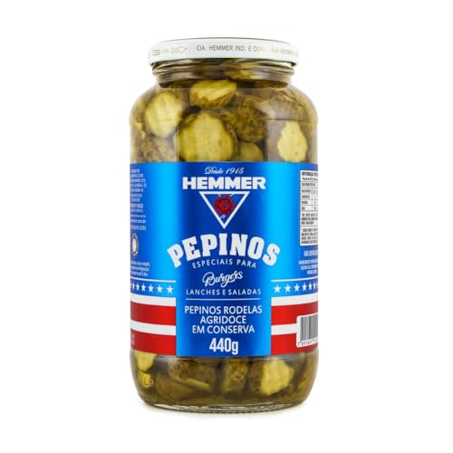 PEPINO HEMMER AGRIDOCE RODELAS VD 440G