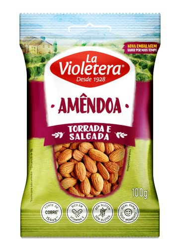 Amêndoa Torrada La Violetera 100G.
