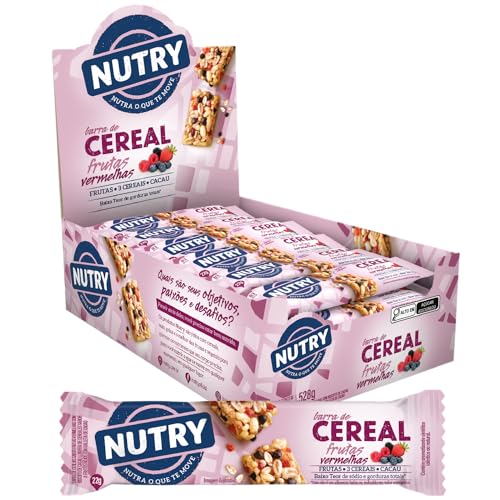 BARRA CEREAL NUTRY FRUTAS VERMELHAS 22G