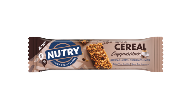 BARRA CER NUTRY CAPPUCINO 20G