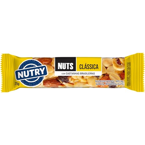 BARRA NUTS NUTRY CLASSICA COM CASTANHAS BRASILEIRAS 25G