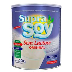 ALIMENTO EM PÓ SUPRA SOY SEM LACTOSE ORIGINAL 300G