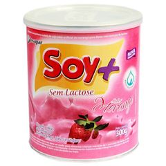 LEITE SOJA SOY PN + MORANGO 300G