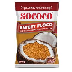 Coco Ralado Sweet Flococo Queimado 100G