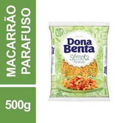 Massa Parafuso Semola Dona Benta 500Gr