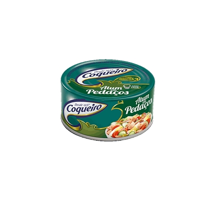 Atum Em Pedaços Em Óleo Coqueiro Lata 110G