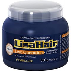 CREME DE ALISAMENTO LISAHAIR LISO QUERAT 550G