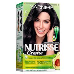 Tintura Nutrisse Garnier 10 Ônix 67,5Ml/45G/4,5Ml/20Ml