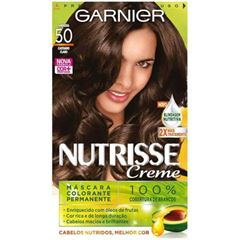 Tintura Nutrisse Garnier 50 Amêndoas (Castanho Cl.) 67,5Ml/45G/4,5Ml/20Ml