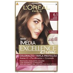 Tintura Imedia Louro Escuro Acizentado 6.1 47G