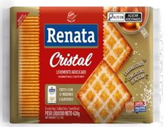 BISCOITO RENATA LAMINADO CRISTAL 420G